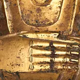 Statue of Buddha's hands